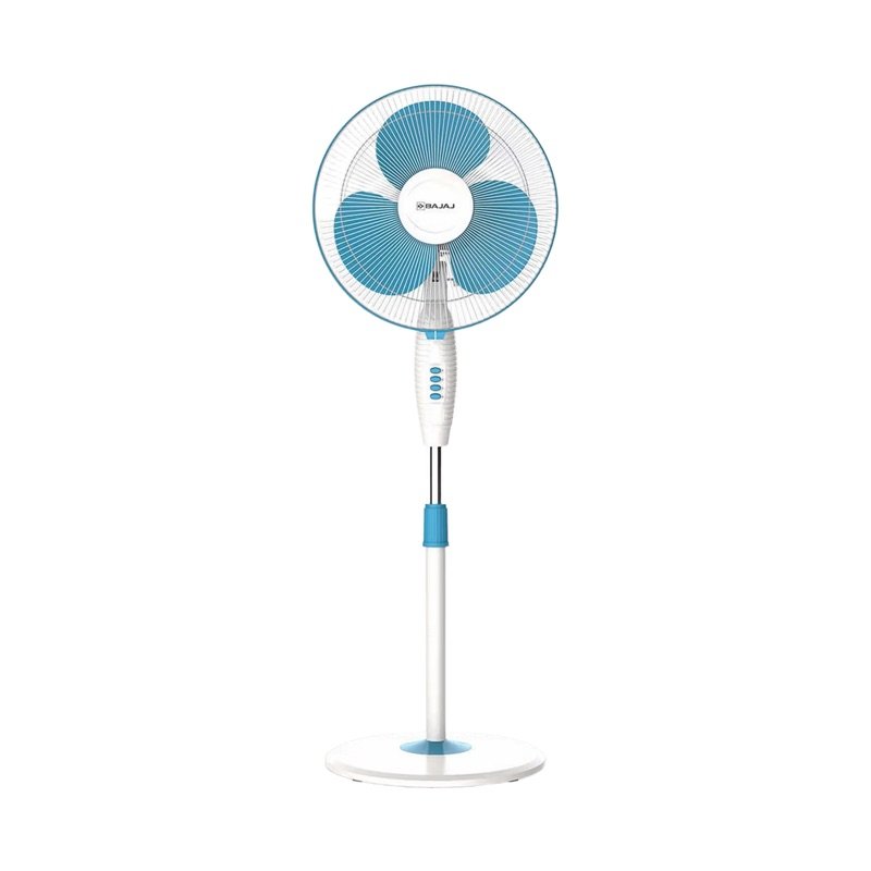 Bajaj Frore Neo 400 MM Oscillating Pedestal Fan For Home | Aerodynamically Balanced Blades | 100% Copper Motor | High Air Delivery | 3-Speed Control | Rust Free | 2 Yrs Warranty